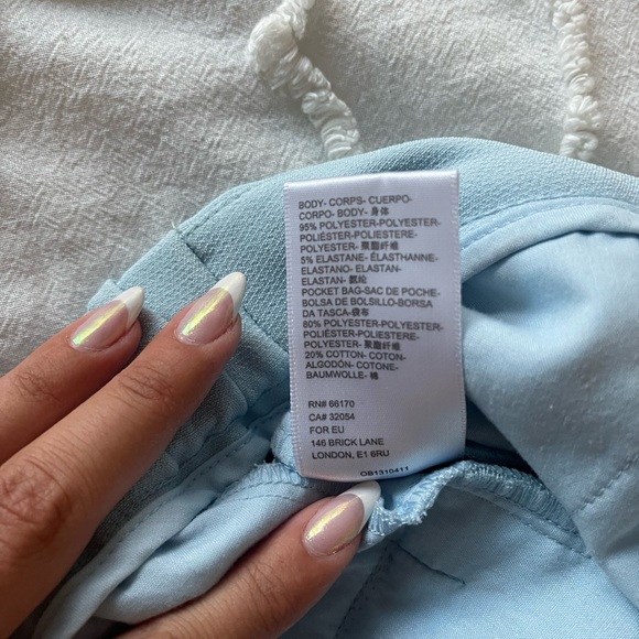 Light blue trousers - Urban Outfitters, worn 3 times - Picture 3 of 4